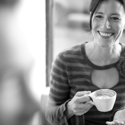 woman, date, coffee